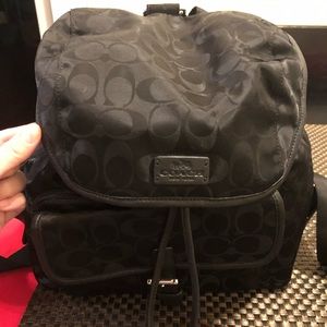 Coach Signature mini backpack